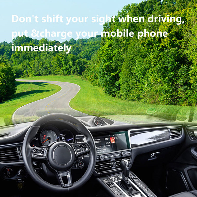 WXZOS Center Console Phone Wireless Fast Charging Pad for Porsche Macan 2014-2022