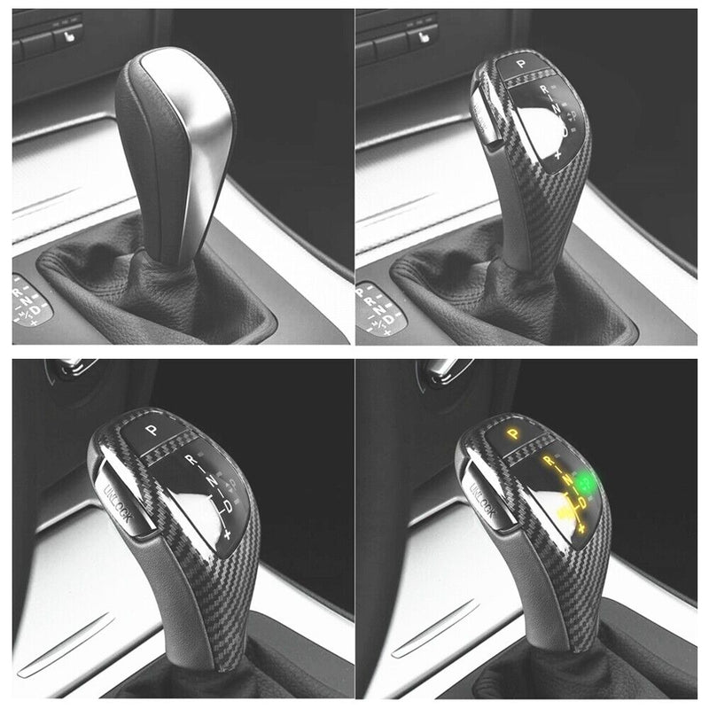 LED Display Gear Shift Knob w/START STOP Cover for BMW E89 Z4 23i/30i 2009-2011