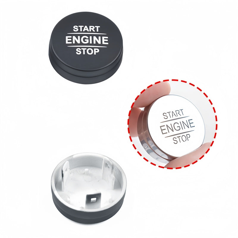 Engine Start/Stop Switch Button Cover for Mercedes W464 W465 G-Class 2019-2026