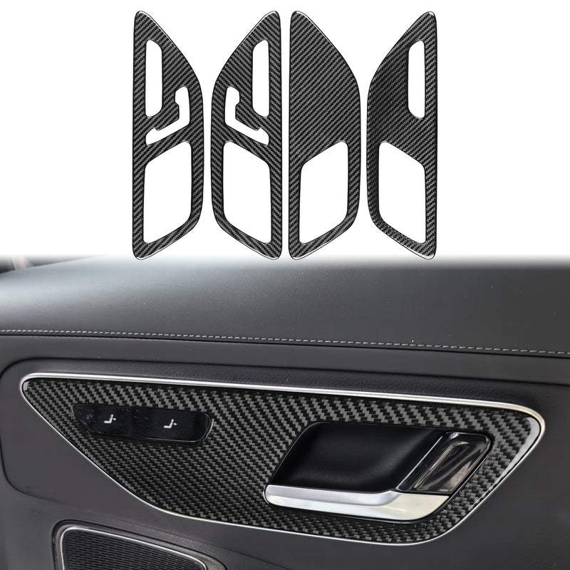 WXZOS Genuine Carbon Fiber Seat Adjustment Button Trim for Benz W206 C-class 2022-2024