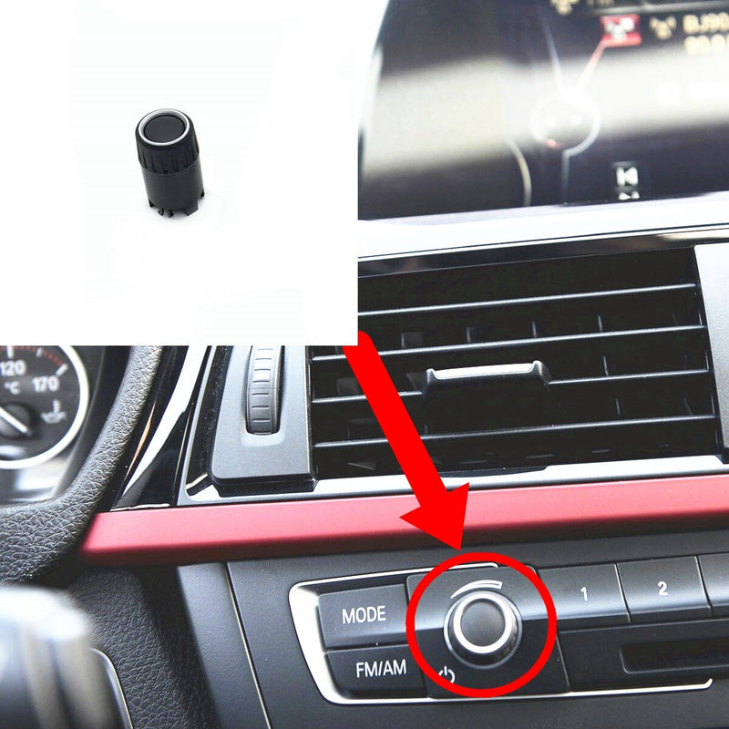 WXZOS Dashboard FM Volume Control Button Knob for BMW M4 F82 F83 2014-2018