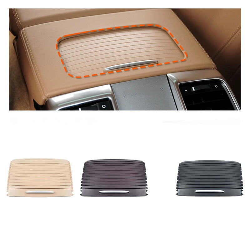 Rear Console Cup Holder Flap Slid Panel for Porsche Panamera Executive 2013-2016