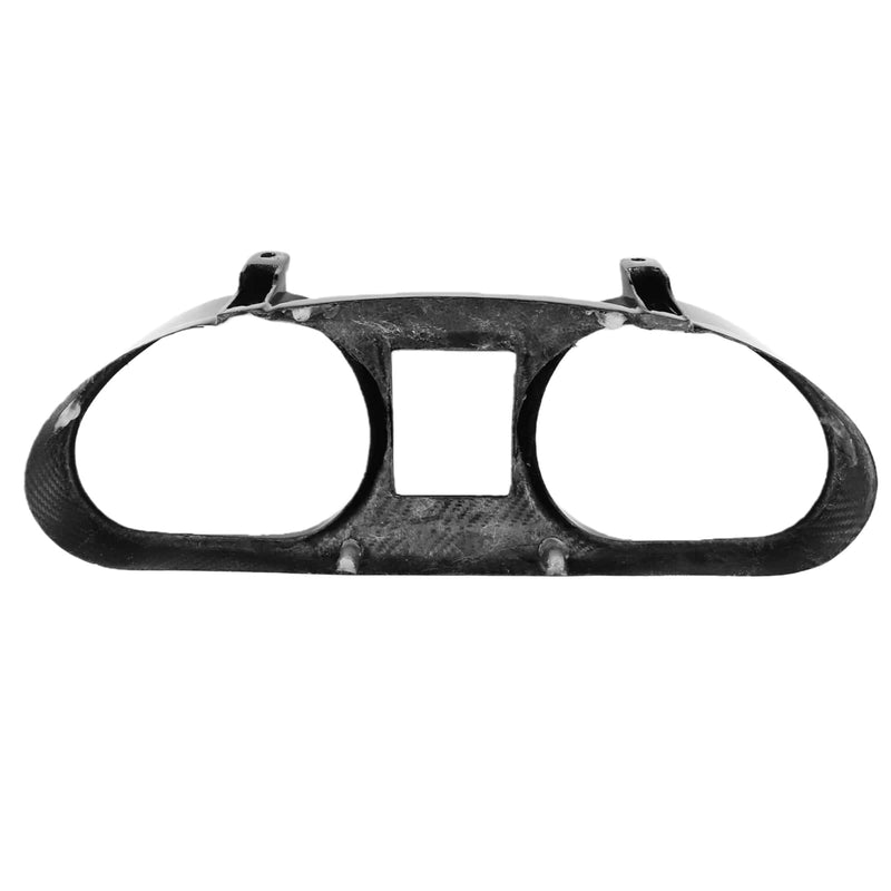 WXZOS Car Carbon Fiber Instrument Cluster Bezel for Maserati GranTurismo(M145) 2009-20