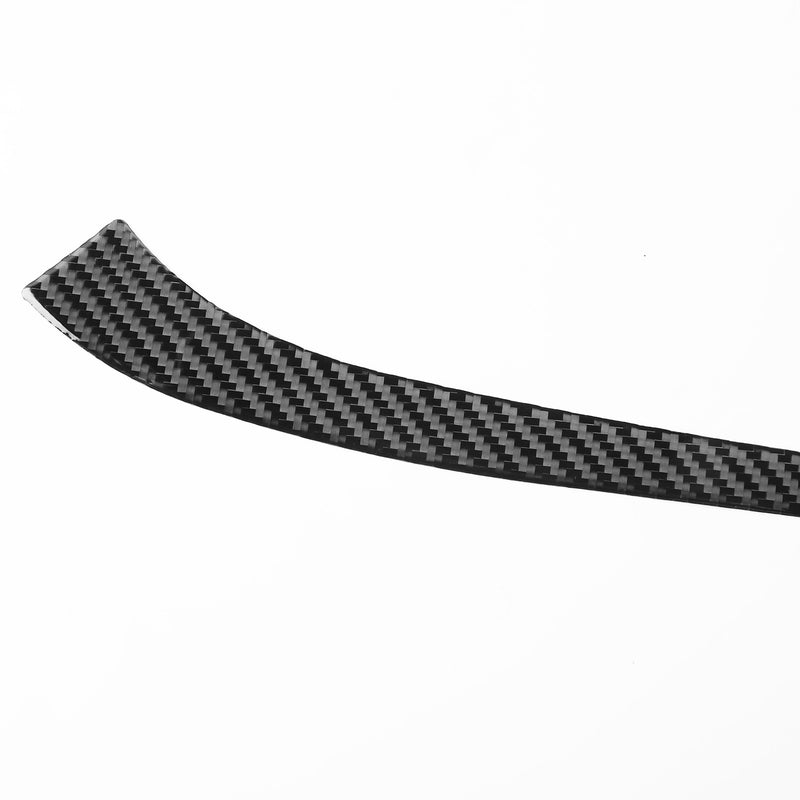 WXZOS Genuine Carbon Fiber Dashboard Top Pad Trim for Chevrolet Corvette C8 2020-2024