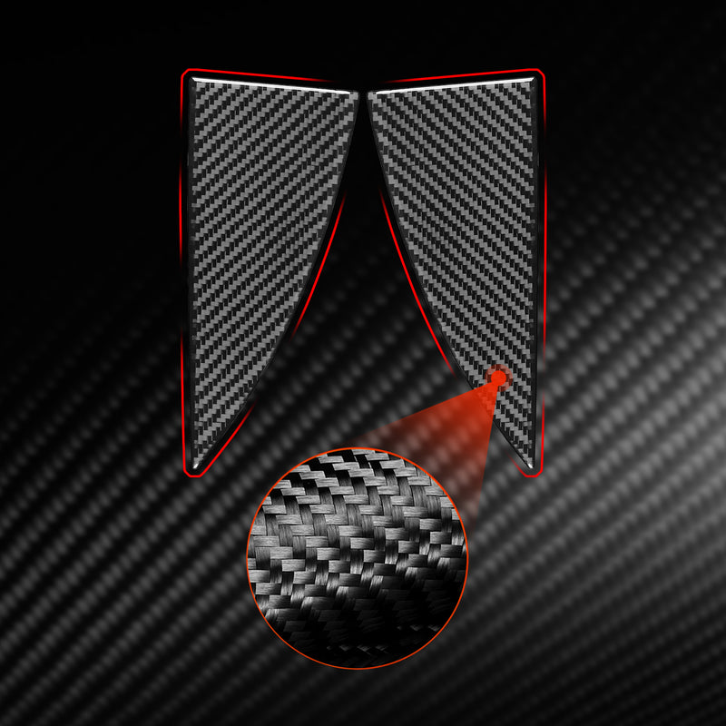 WXZOS Genuine Carbon Fiber Driving Cabin Side Trim for Mercedes W206 C-class 2022-2024