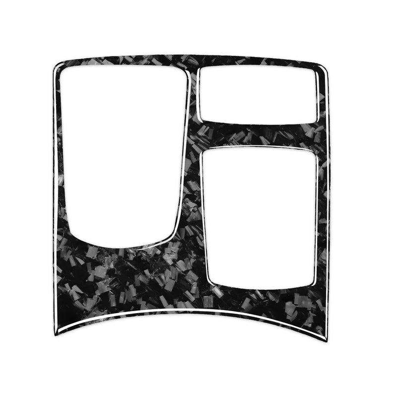 WXZOS Genuine Carbon Fiber Center Console Panel Trim for Benz W166 M-Class 2012-2015