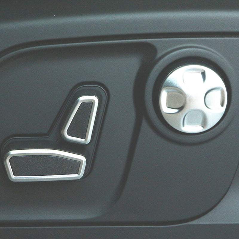 WXZOS 1SET Front Seat Adjustment Button Cover Trim for Maserati Ghibli(M157) 2013-2017