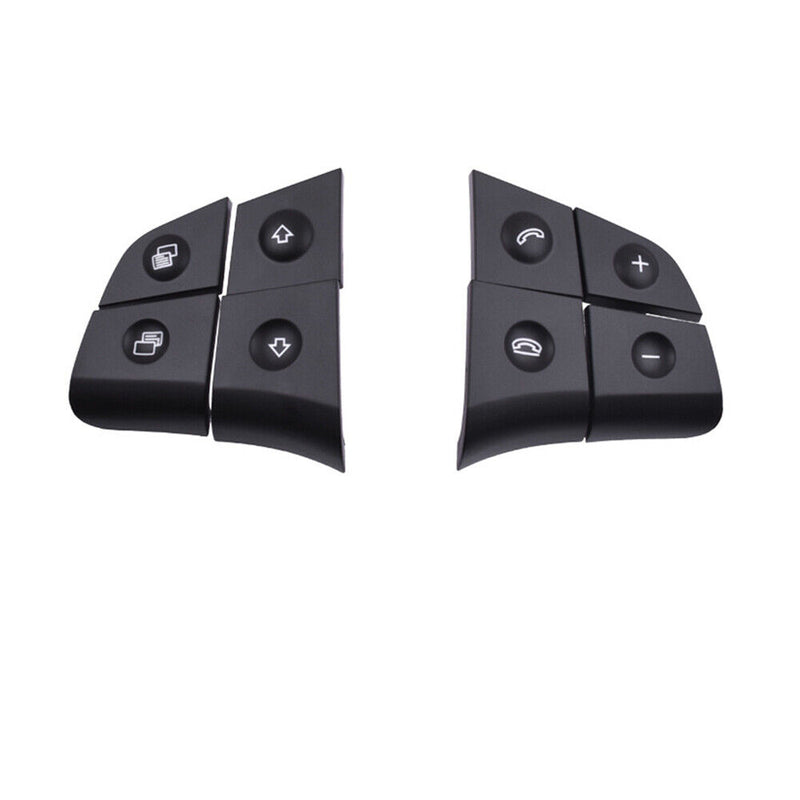 For Mercedes-Benz W164 ML GL 2006-2009 Black R&L Steering Wheel Switch Button