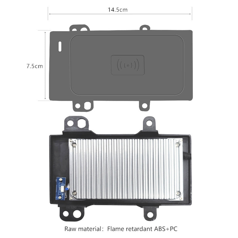WXZOS Center Console Phone Wireless Fast Charging Pad for Ford Explorer 2022