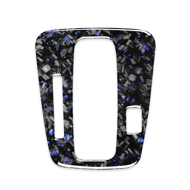 WXZOS Genuine Carbon Fiber Gear Shift Knob Lever Panel Trim for Honda CR-V 2007-2011