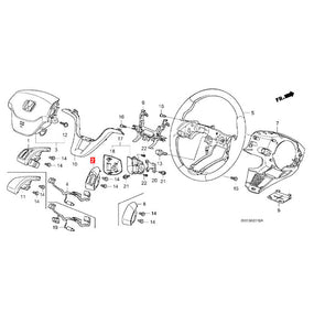 36770-SWA-A01 Steering Wheel Cruise Control Switch Button for Honda CRV 2007-10