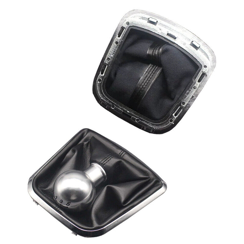 Aluminum Alloy Black 5 Speed Gear Stick Shift Knob for VW 2011-2014 Polo