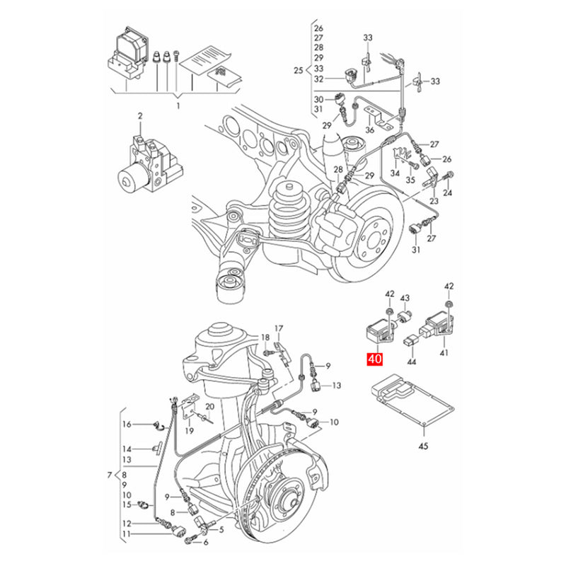 WXZOS 1PC ESP 8R0907637 Yaw Rate Sensor for Audi Q5 SQ5 2009-2015