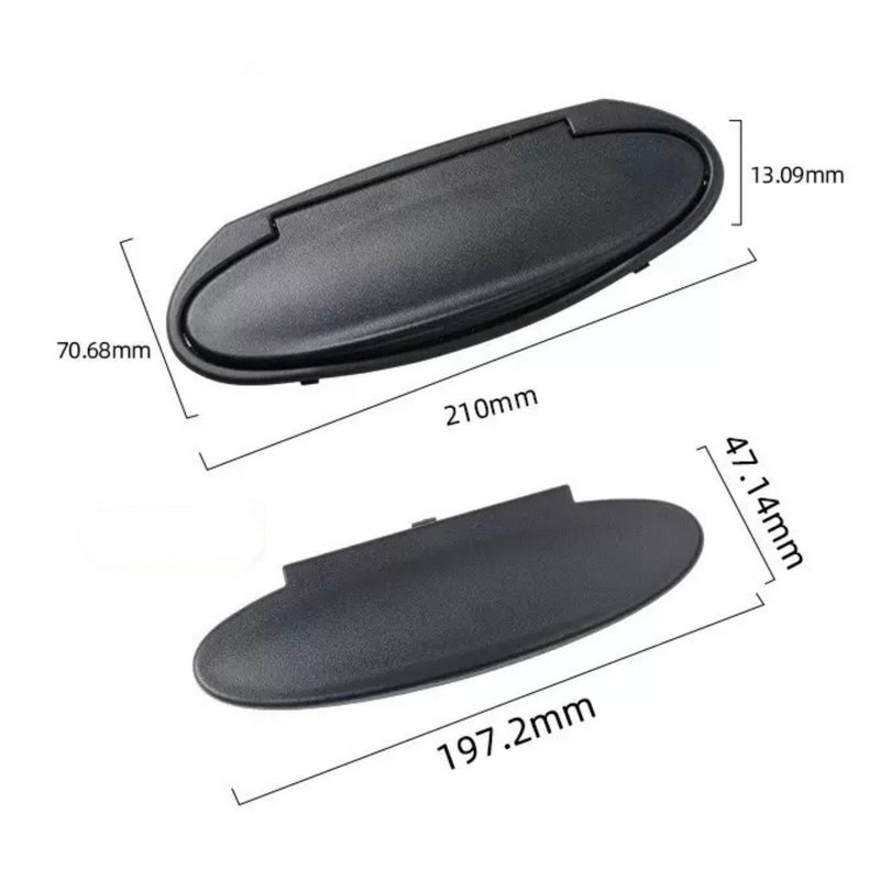 WXZOS  Sun Visor Vanity Shade Mirror for Porsche 987 Boxster Convertible 2005-2012
