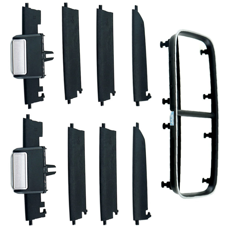 WXZOS Center Console Rear Air Vent Frame Panel Repair for Benz W167 GLS-Clas 2020-2025