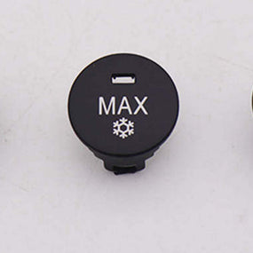 Central Control A/C Panel MAX Switch Button Knob Cover for BMW 5' E60 E63 E64