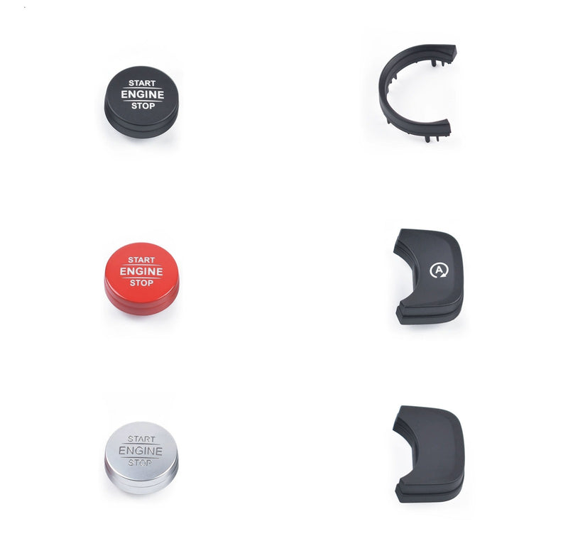 Engine Start/Stop Switch Button Cover for Mercedes W464 W465 G-Class 2019-2026