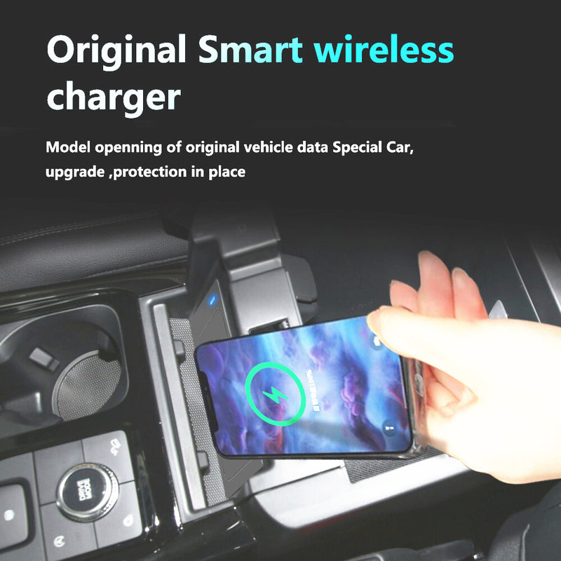 WXZOS Center Console Phone Wireless Fast Charging Pad for Ford Explorer 2022