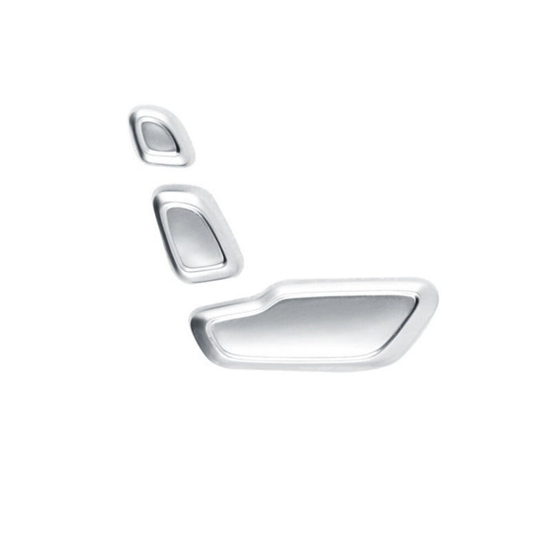 WXZOS 1PC Silver Left Seat Adjust Button Cover for Mercedes-Benz W212 E-class 2009-15