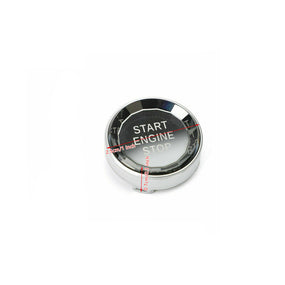 Silver Engine Start Stop Switch Button Cover For BMW E Classis E90 E92 93