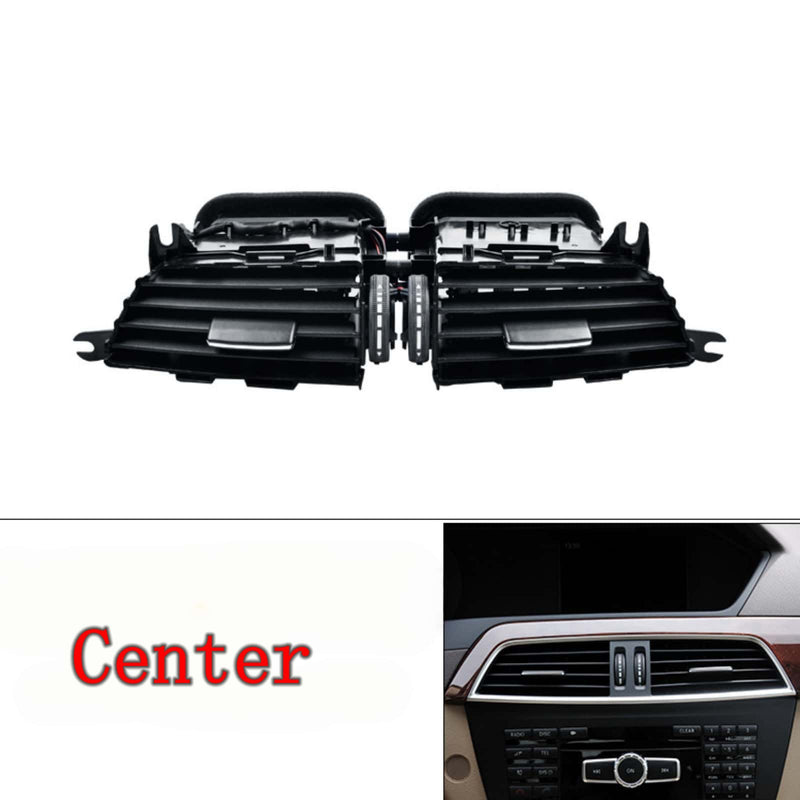 WXZOS Car Dashboard Air Vent Replacement for Mercedes-Benz W204 S204 C-Class 2011-2014