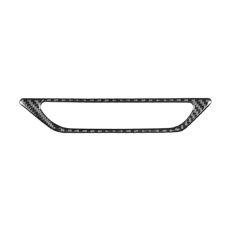 WXZOS Genuine Carbon Fiber Rear Trunk Lid Handle Trim for Chevrolet Corvette C8 2020+