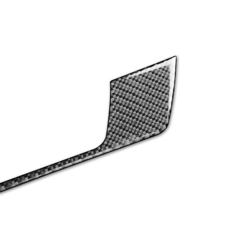 WXZOS Genuine Carbon Fiber Door Sill Plate Protector Sticker for BMW Z4 E85 2003-2008