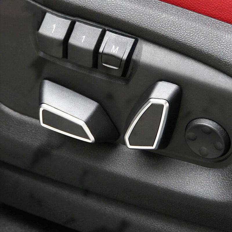 Seat Adjustment Switch Control Button Cover Trim for BMW 2 3 4 Series 2013-2014