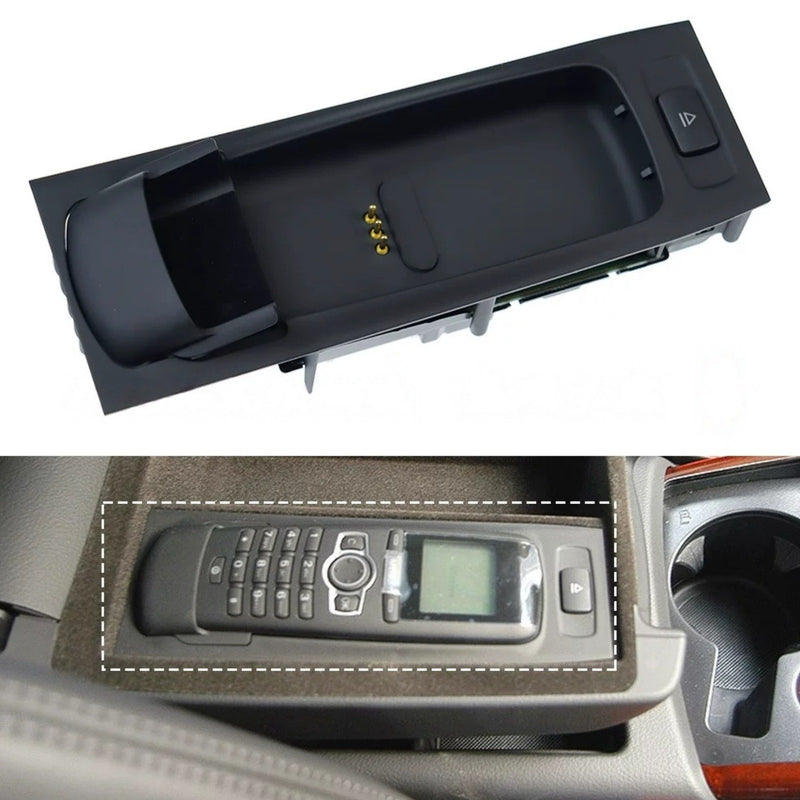 WXZOS Telephone Charging Control Module Panel Pad for Audi A6 C6 S6 RS6 2006-2011
