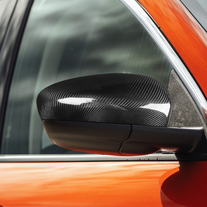 WXZOS Genuine Carbon Fiber Wing Mirror Trim for Ford Escape 2020-2023