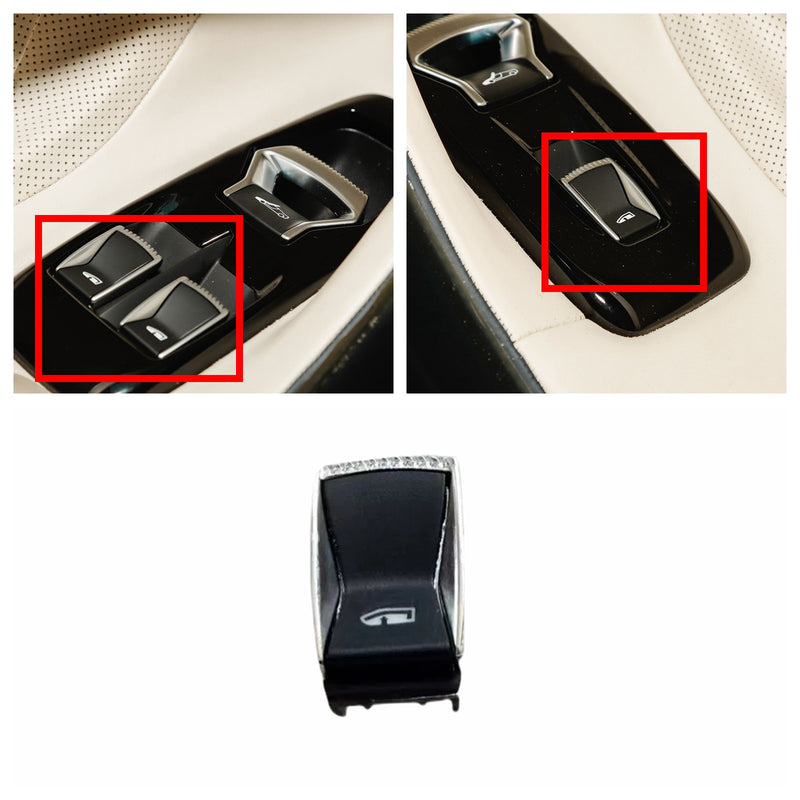WXZOS Door Window Control Power Switch Push Button Replace for McLaren 720S 2018-2023