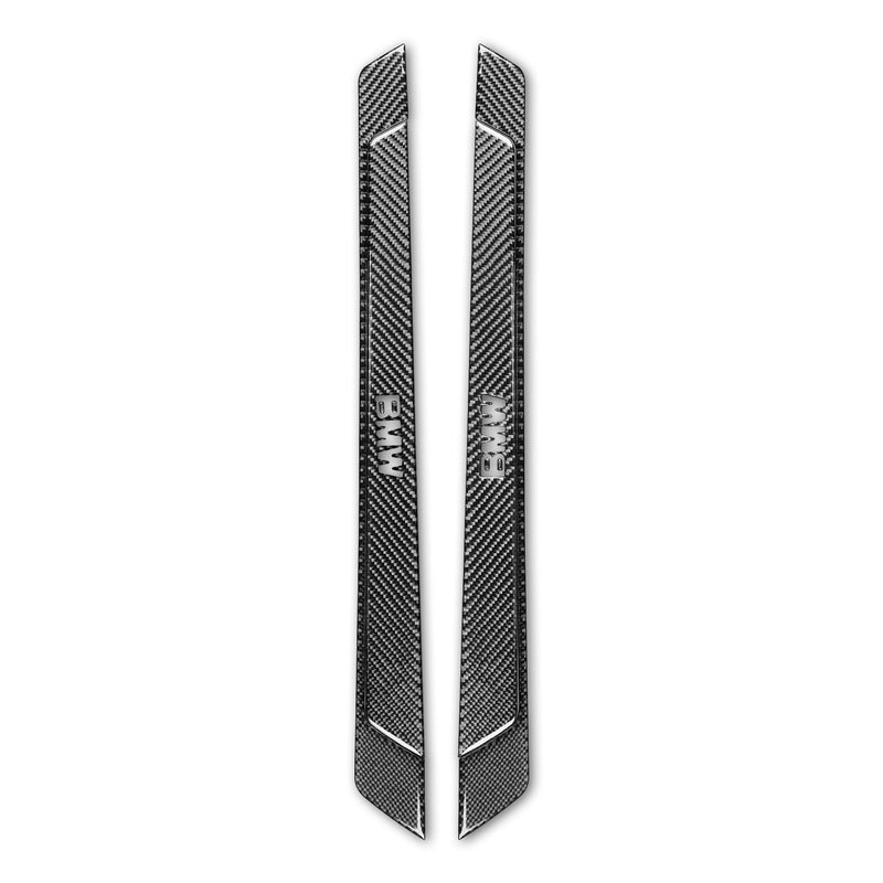WXZOS Genuine Carbon Fiber Door Sill Plate Protector Sticker for BMW Z4 E85 2003-2008