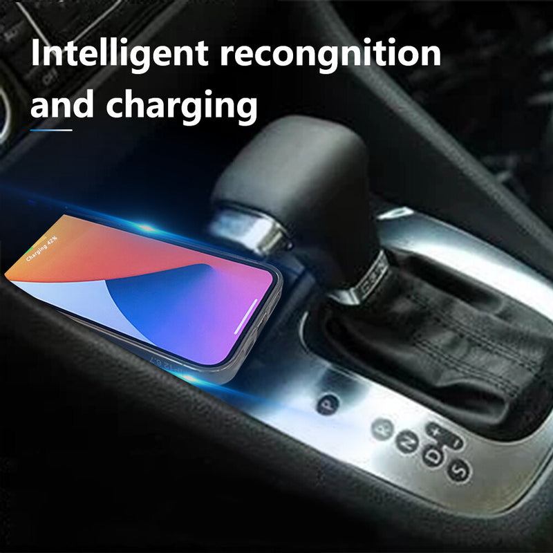 WXZOS Front Center Console Wireless Fast Charging Pad for VW Golf 6 MK6 2008-2012