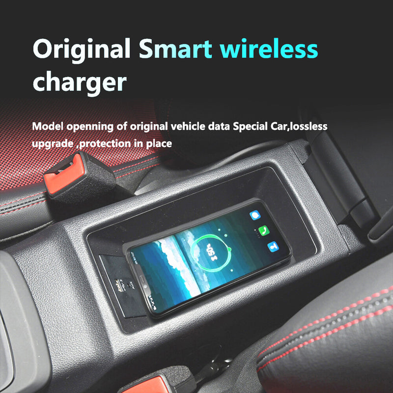 WXZOS Center Console Phone Wireless Fast Charging Pad for Audi Q2 Q2 Quattro 2018-2022