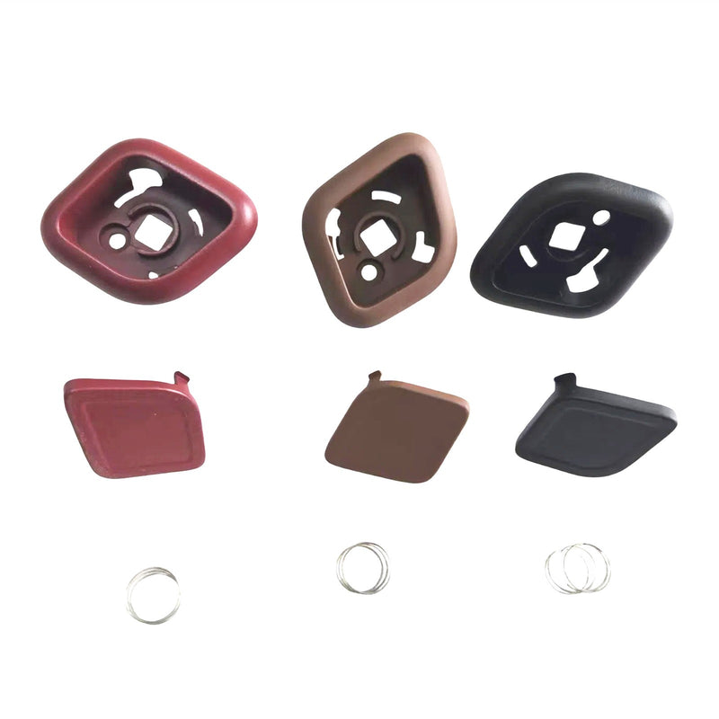 WXZOS Seat Headrest Button Decorative Cover Cap for Maserati Ghibli (M157) 2014-2021