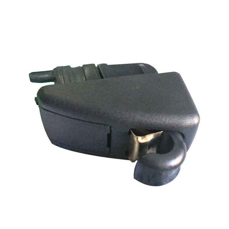 Black Sun Visor Gray Clip Hook Retainer for Porsche Panamera 2010-2016