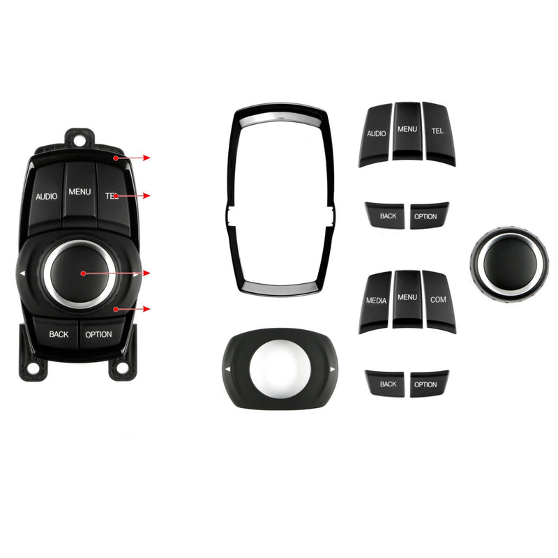WXZOS  IDrive MultiMedia Switch Button Repair for BMW F20 F21 1Series 2012-2018