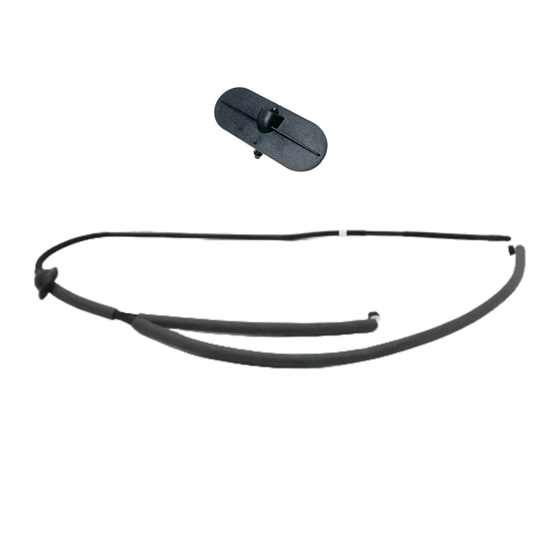 WXZOS Windshield Wiper Washer Hose Line w/Nozzle for Porsche 718 Boxster 982 2017-2023