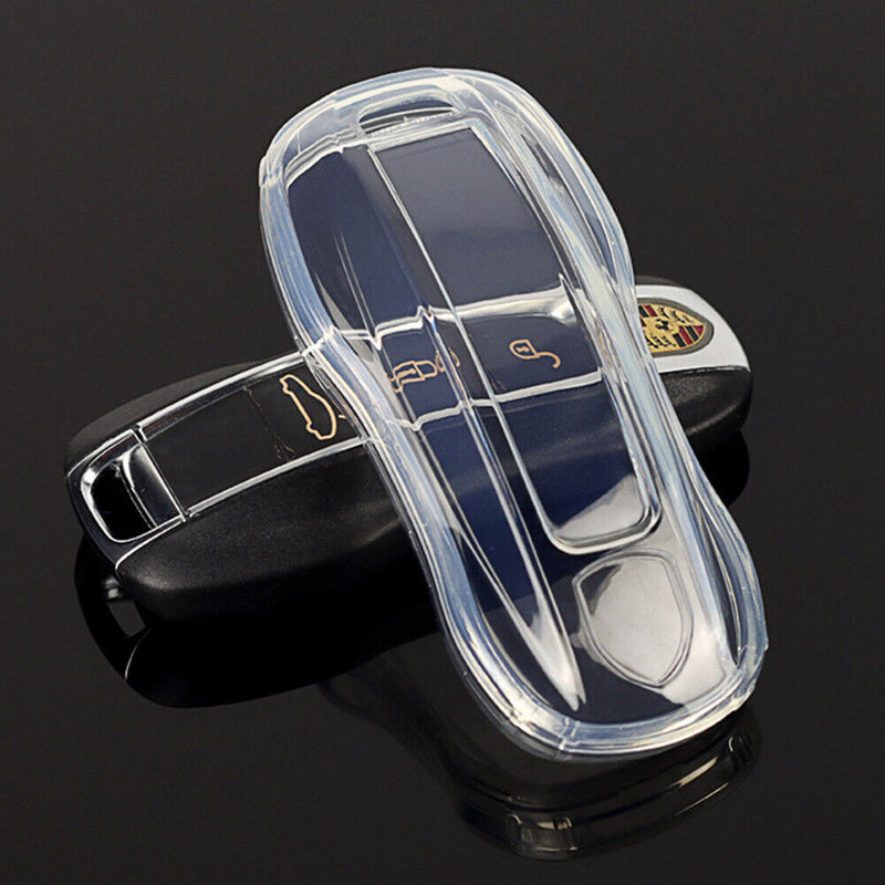 TPU Remote Smart Key Case Cover for Porsche Panamera 2017-2022 911 2019-2022