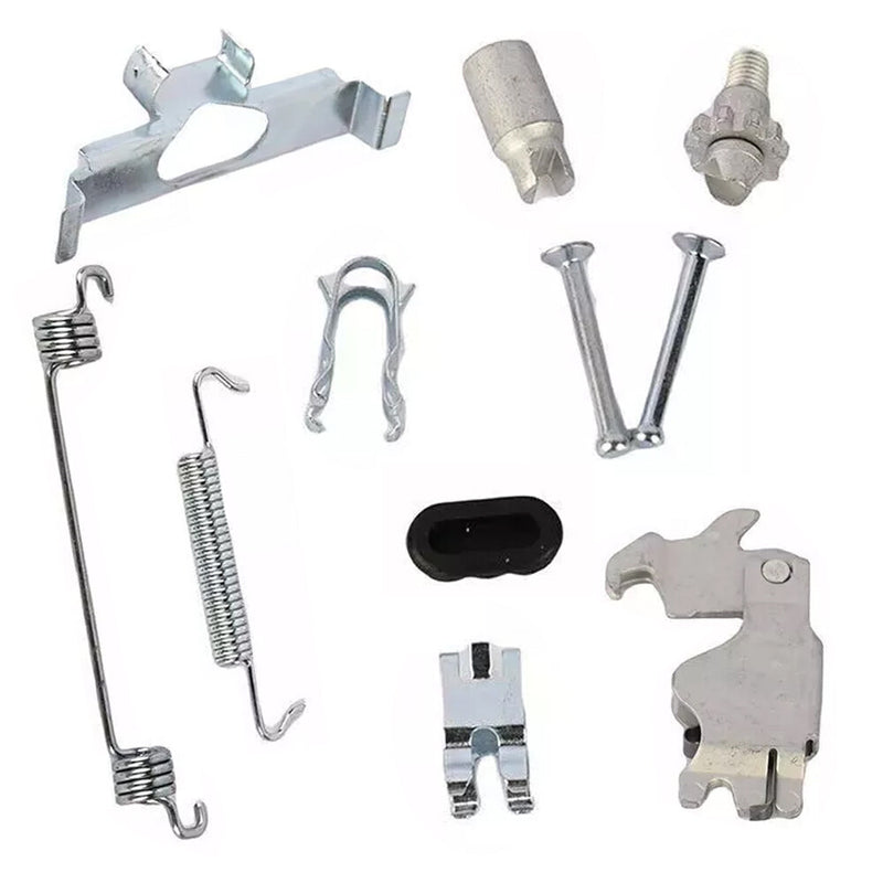 WXZOS Parking Brake Shoes w/Accessory Fastener Kits for Maserati Ghibli M157 2013-2016