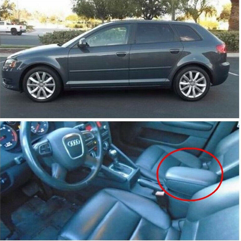 8P0864245AA38M Black Silk Center Armrest Lid For Audi A3 8P 2003-2012