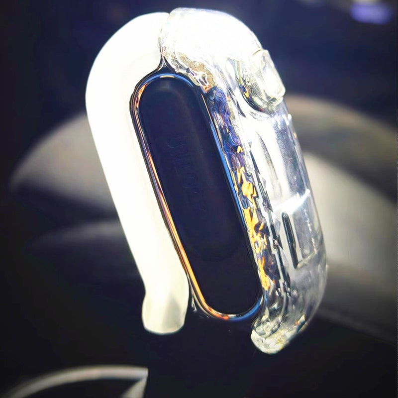 WXZOS Gear Shift Knob Lever Rock Crystal Cover for Mini Cooper F55 F56 F57 2018-2023