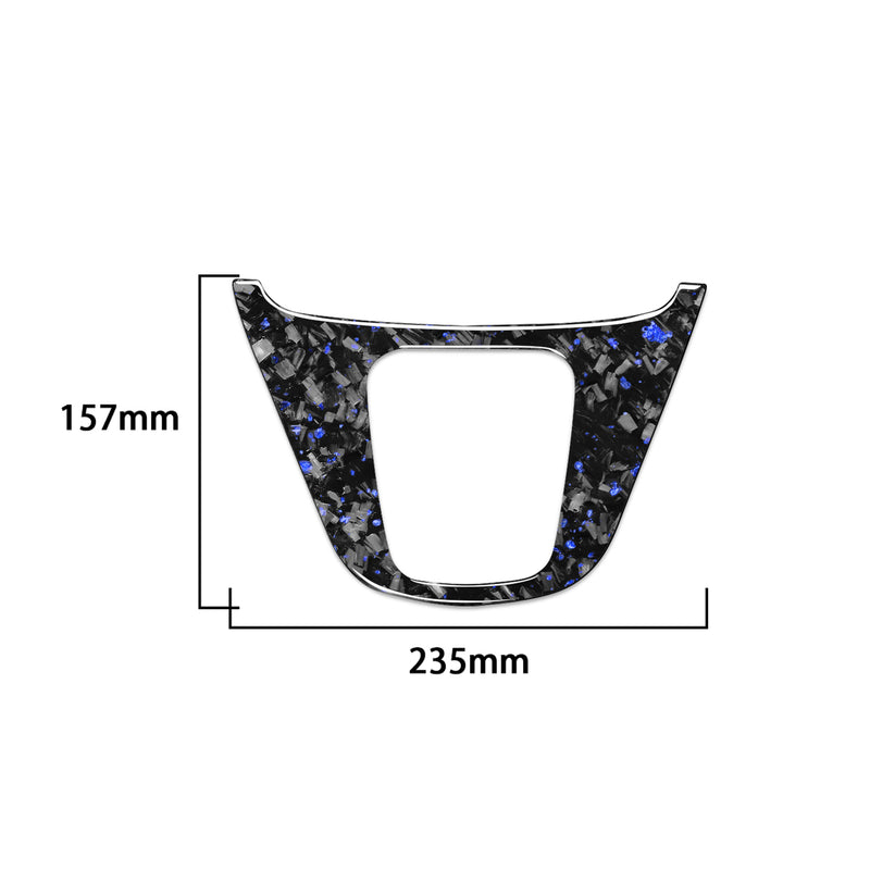 WXZOS Genuine Carbon Fiber Gear Shift Knob Lever Panel Trim for Honda CR-V 2007-2011
