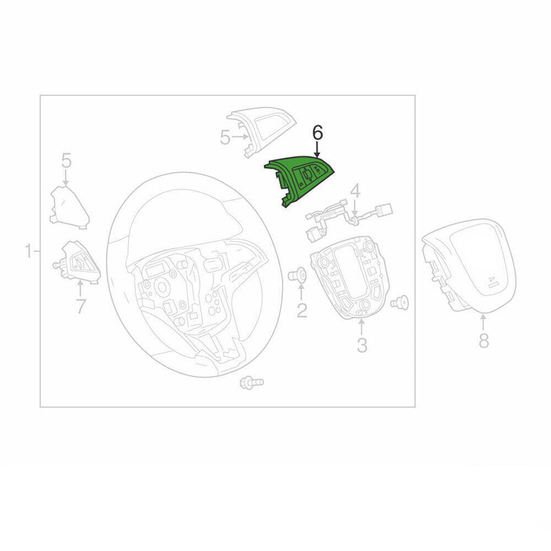 Steering Wheel Right SRC Radio Volume Control Switch for Chevrolet 2012-18 Sonic