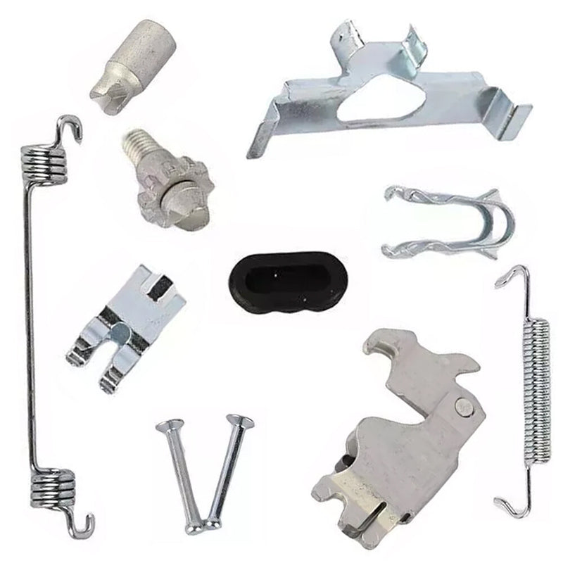 WXZOS Parking Brake Shoes w/Accessory Fastener Kits for Maserati Ghibli M157 2013-2016