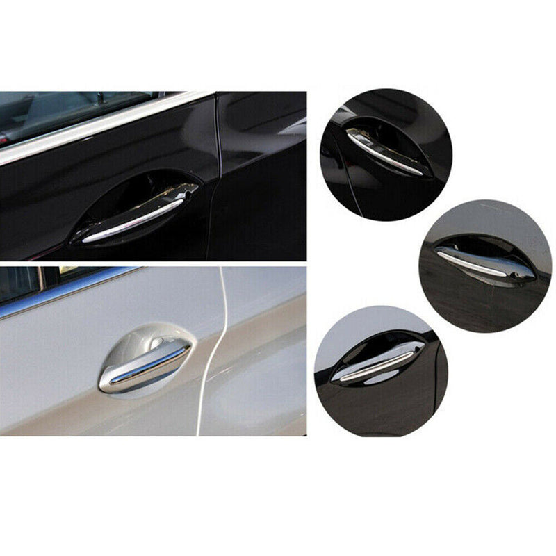 Door Handle Cover Stripe Trim 4Pcs For BMW 5' F10/GT F07 2010-2017