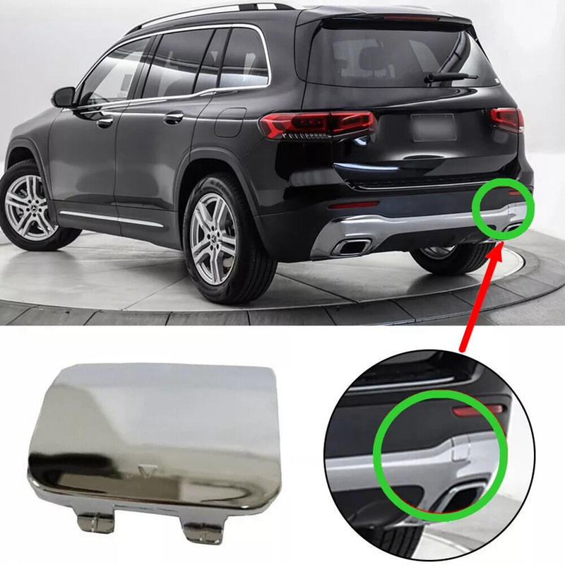 WXZOS Rear Bumper Tow Eye Bracket Hook Cover Cap for Benz 2020-2021 W247 GLB250 GLB350