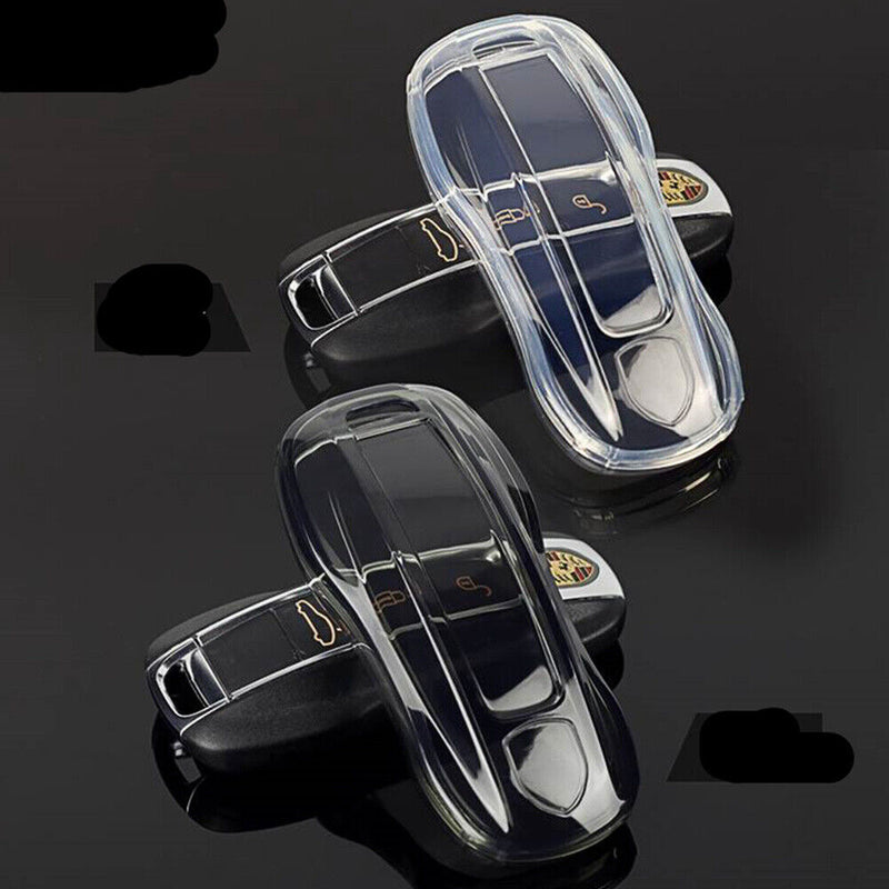 TPU Remote Smart Key Case Cover for Porsche Panamera 2017-2022 911 2019-2022