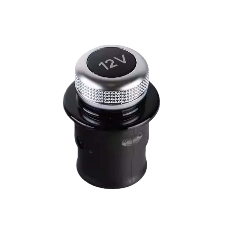 WXZOS Center Console Cigarette Lighter Socket Kit for Porsche Taycan (Y1A/B) 2019-2024