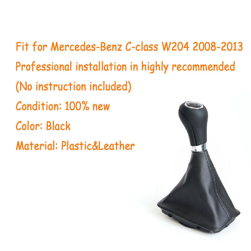 Automatic Gear Stick Shift Knob Shifter for Mercedes-Benz C-class W204 2008-2013